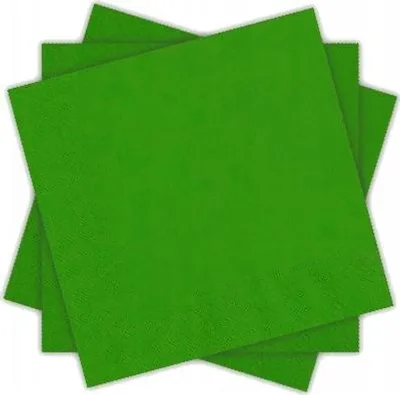 Obrázek produktu pro 3vrstvé ubrousky 20 ks. Zelené