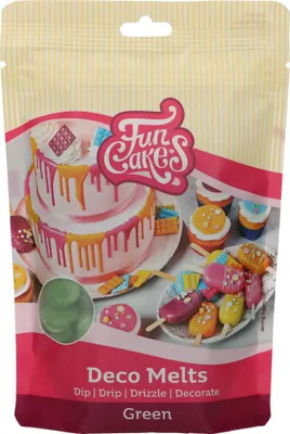 Produktbild von Funcakes Deco Melts - Green / Grün 250g