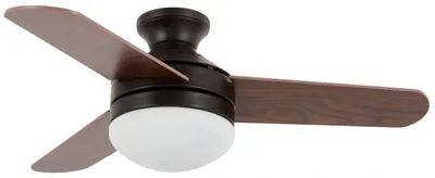 Zdjęcie produktu dla Wentylator sufitowy z oświetleniem i pilotem Girona 91 cm