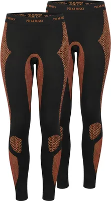 Produktbild von normani 2 x Thermounterhose Lange Skiunterwäsche für Damen