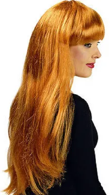 Produktbild von K11274843 irisch-rot Damen Langhaar Hippie Perücke