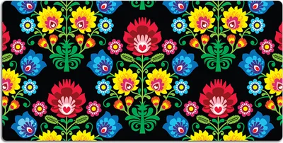 Produktbild von Schreibtischmatte Tischunterlage 100x50 cm Mauspad - Volkskunst