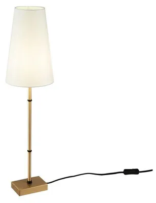 Immagine prodotto di Lampada Da Scrivaniza Contemporanea Zaragoza Metallo Ottone 1 Luce Pvc