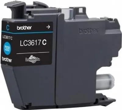 Productafbeelding van Brother LC-3617C printerpatroon, 1 stuk, origineel, standaardopbrengst, cyaan