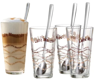 Produktbild von Ritzenhoff & Breker Latte Macchiato Gläser-Set Sana | 8-teilig | 370 ml