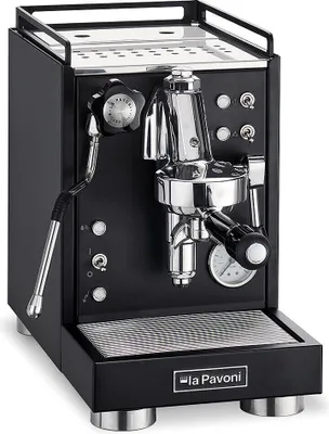 Obrázek produktu pro la Pavoni Mini Cellini, Espresso kávovar, 2,9 l, Mletá káva, 1400 W, Černá, Nerezová ocel
