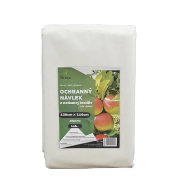 Produktbild von Schutzhülle, weiß, 110x130 cm, 20g/m2, 3 Stück in einer Packung