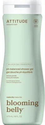 Productafbeelding van Blooming Belly Zwangerschaps Douchegel Argan Bladeren ATTITUDE