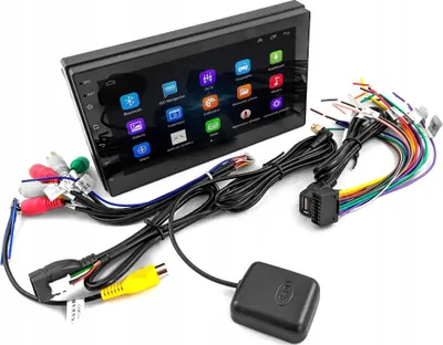 Zdjęcie produktu dla Radio samochodowe 2DIN 7011S Android GPS Nawigacja LCD 7" Kamera cofania