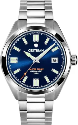 Produktbild von Automatische Herrenarmbanduhr - Blaue Zifferblatt - 100M Wasserdicht