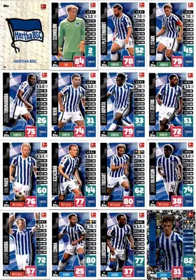 Produktbild von Topps Match Attax - 2020/21 - Mannschaftspaket - Hertha BSC