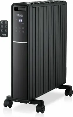 Obrázek produktu pro Haeger HE-20D.003A, Elektrický přímotop, Hliník, Vnitřní, Podlaha, Černá, 2000 W