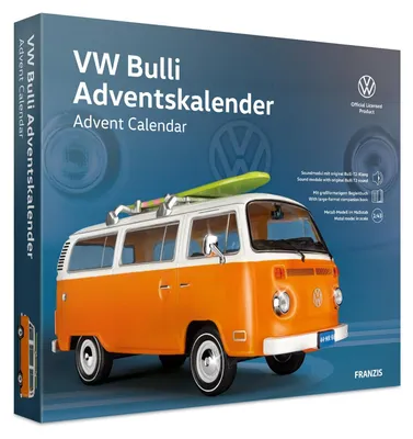Productafbeelding van Adventskalender VW Bulli Modelbouwpakket met Geluidsmodule VW Bulli Advent Calendar