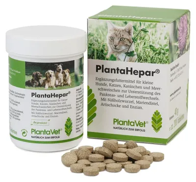PlantaHepar 200 mg Tabletten für kleine Tiere, 200 Stück