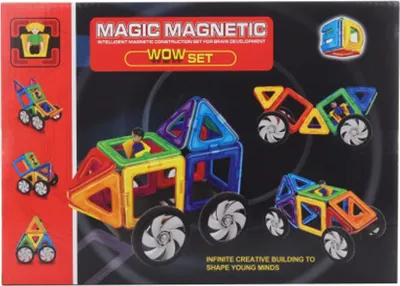 Zdjęcie produktu dla Magnetyczny zestaw konstrukcyjny 16 elementów