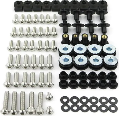Immagine prodotto di Viti carenatura in acciaio inox per Yamaha YZF-R6 08-16 Viti a scacchiera