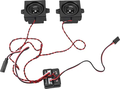 Obrázek produktu pro Modul zvuku motoru RC auta Simulátor zvuku motoru s proměnnou frekvencí pro dálkově ovládané stavební vozidlo, nákladní auto, bagr
