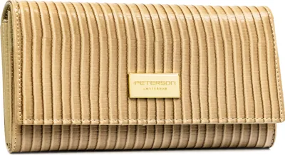 Produktbild von Peterson Portemonnaie aus Leder für Frauen Levaninda beige One size