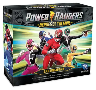 Obrázok produktu pre Power Rangers: Heroes of the Grid – Rozšírenie S.P.D. Ranger – Anglická verzia
