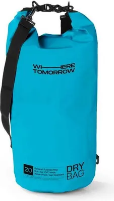 Produktbild von Where Tomorrow PVC dry bag - Style 01 - 20L - himmelblau