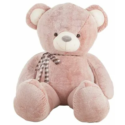 Immagine prodotto di Orso di peluche con fiocco morbido 115 cm