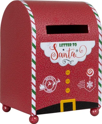 Produktbild von Weihnachtlicher Deko Briefkasten 19cm aus Metall