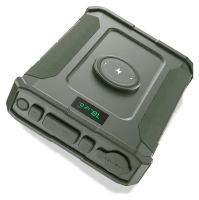 Image de MHPower Nomad 48k Batterie externe LiFePO4, 48 000 mAh, verte ; Nomad48k