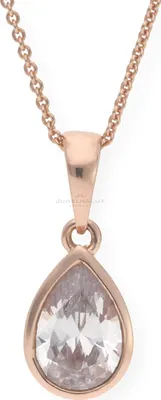 Produktbild von Kettenanhänger Rotgold 333 Zirkonia JL10-02-1138 JuwelmaLux