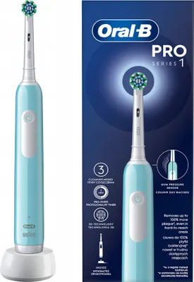 Produktbild von Oral-B PRO Series 1 Adult Rotating-oscillating toothbrush Blue