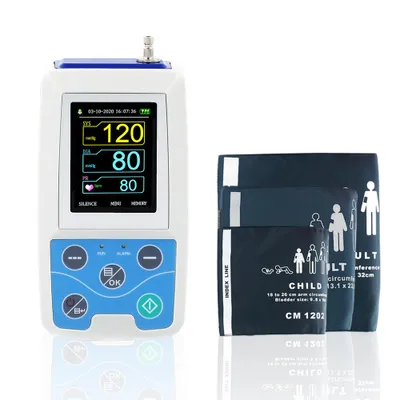 Obrázok produktu pre Prenosný ambulantný 24-hodinový tlakomer NIBP Holter 3 manžeta