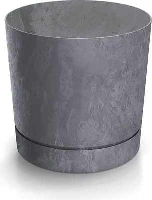 Zdjęcie produktu dla Doniczka TUBO P BETON-EFFEKT 10,8 cm - Kolor: marengo
