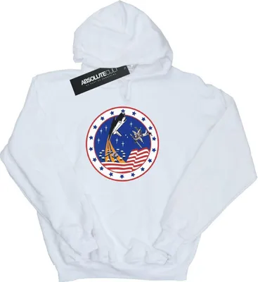 Produktbild von NASA - "Rocket 76" Kapuzenpullover für Herren BI20008 (S) (Weiß)