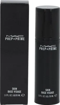Zdjęcie produktu dla MAC PREP + PRIME SKIN, Skóra uniwersalna, 30 ml, Butelka, Blask, Kobiety, Water\Aqua\Eau, Cyclopentasiloxane, Dimethicone, Polysilicone-11, Tocopheryl Acetate, Sodium...