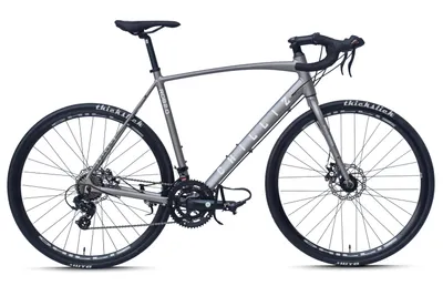 Produktbild von CHILLIZ Rennrad 28 Zoll RDB2.0 grau Rahmenhöhe 54 cm 14 Gänge Scheibenbremse