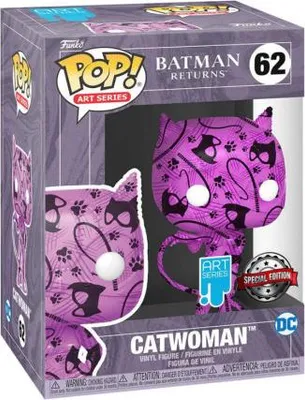 Produktbild von Batman Returns - Catwoman 62 Art Series Special Edition - Funko Pop! Vinyl Figur