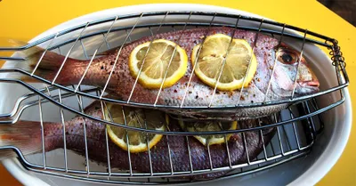 Zdjęcie produktu dla Ruszt do grillowania ryb - 8711252213453