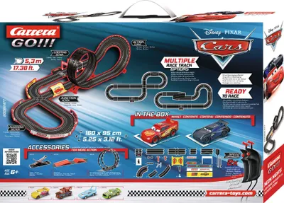Obrázek produktu pro Carrera RC Neon Nights Cars, Sada vozidla a trati, 6 rok/roky, Plast, Černá, Červená, Žlutá, Modrá