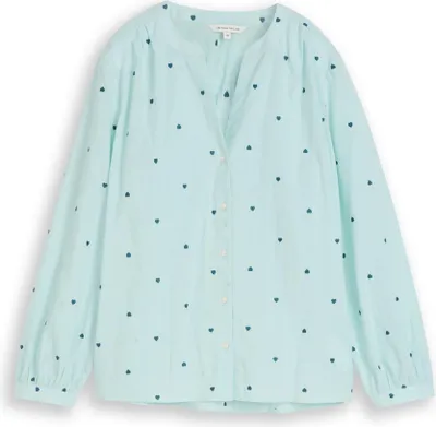 Produktbild von Bluse mit Herz-Stickerei