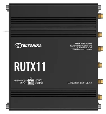 Produktbild von Teltonika RUTX11 - Wireless Router - WWAN 4-Port-Switch
