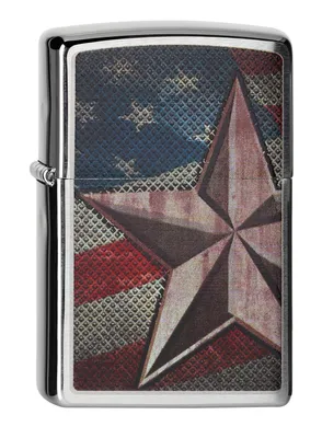 Produktbild von Zippo Feuerzeug #200 Retro Star - American Way