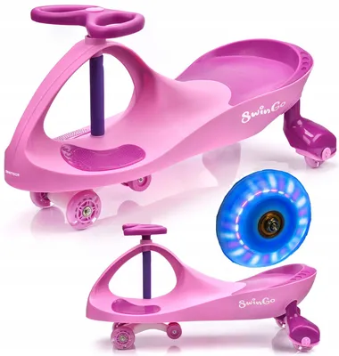 Produktbild von Meteor Swingo Schwerkraft-Roller Kinderfahrzeug mit LED-Rädern