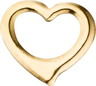 Produktbild von Kleiner Anhänger Herz Herzchen aus 585 Gold Gelbgold Schwingherz Kinder