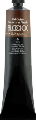 Produktbild von Blockx Ölfarbe, Nickeltitangelb Azo - Tube 200ml - Nickelgelb Azo 216615BXC