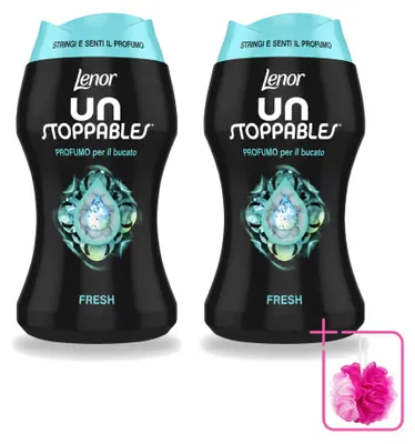 Produktbild von 2 x Lenor Unstoppables Wäscheparfüm Fresh - 140 g - Sparpackung - 2 Stücke