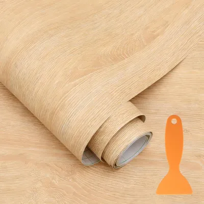Produktbild von Möbelfolie Holzoptik 30x200 cm, selbstklebende Folie, matt, für Küche