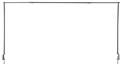 Image de Table d'extension Klem, 115,5-210 cm - Extensible - Noire