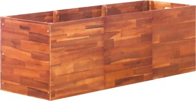 Obrázok produktu pre Vyvýšený záhradný záhon, akáciové drevo 150x50x50 cm