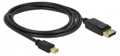 Imagen del producto de Delock - Cable DisplayPort - Mini DisplayPort macho a DisplayPort macho - 2 metros