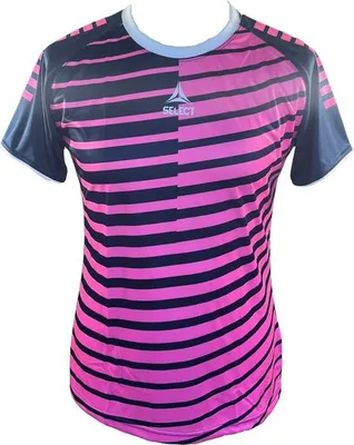 Image de T-shirt à manches courtes Select Player Zebra, bleu, taille L, homme