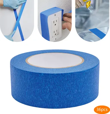 Produktbild von Taśmy malarskie, malarska taśma klejąca do ścian, malarska taśma maskująca, taśma maskująca